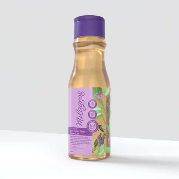 Shampoo Ultra Nutritivo Premium (con aloe vera)