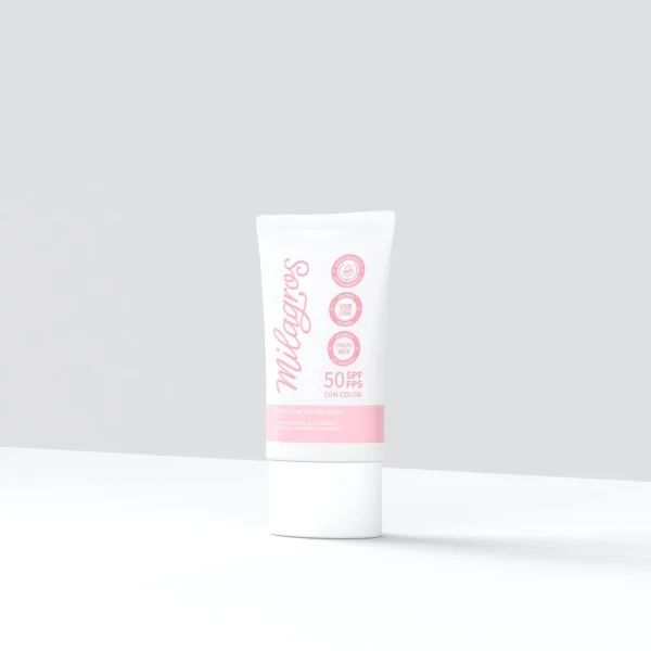 Protector Solar Facial con Color 50 SPF