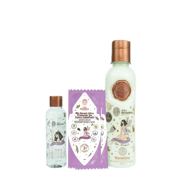 Kit de Keratina Evolución 250ml – 2 personas (mediana)