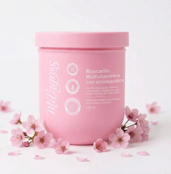 Mascarilla multivitamínica con aminoácidos